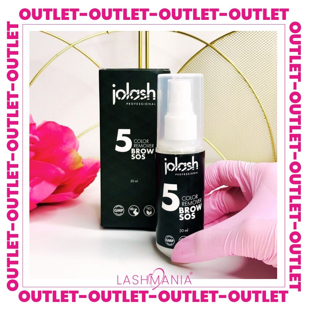30% OUTLET - STEP 5 - BROW COLOR REMOVER SOS JOLASH